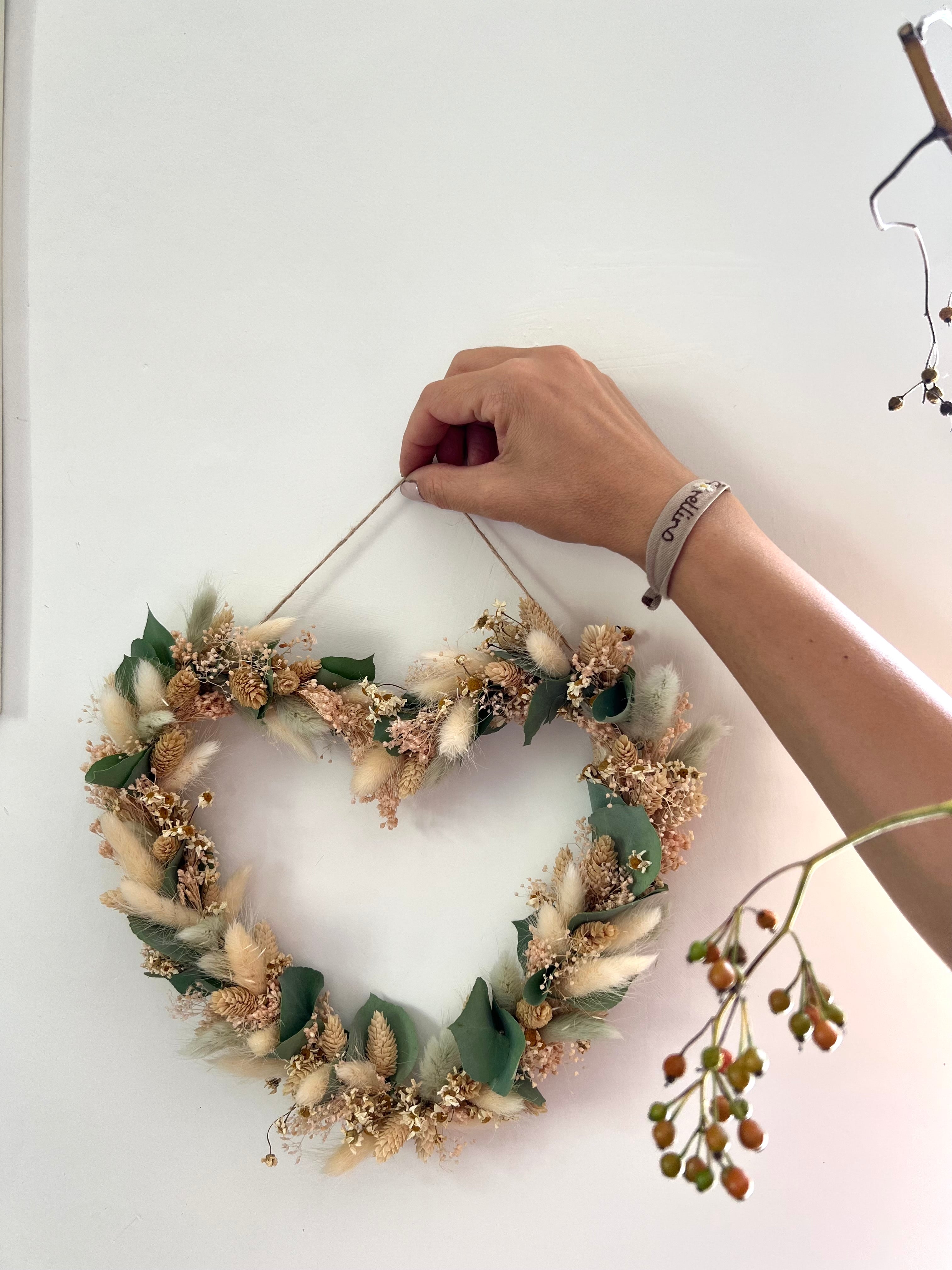 Ghirlanda Cuore Boho