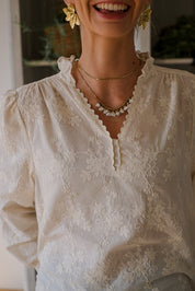 CAMICIA FLOWERLATTE
