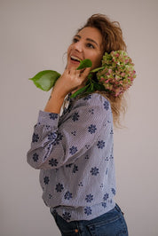 CAMICIA NINFEA MARINA