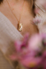 COLLANA LETTER FLOWER