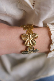 BRACCIALE RIGIDO FLOWER DETTAGLI