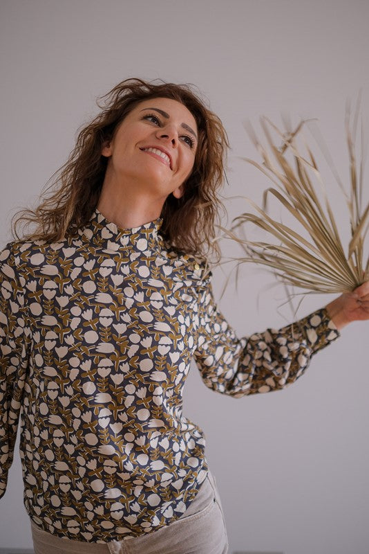 BLOUSE BHUMI TULIPE ORAGE