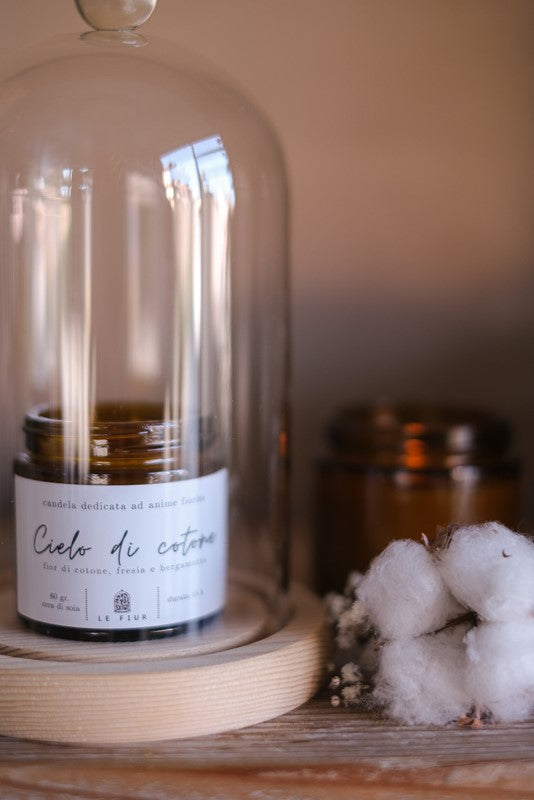 CANDELA CIELO DI COTONE