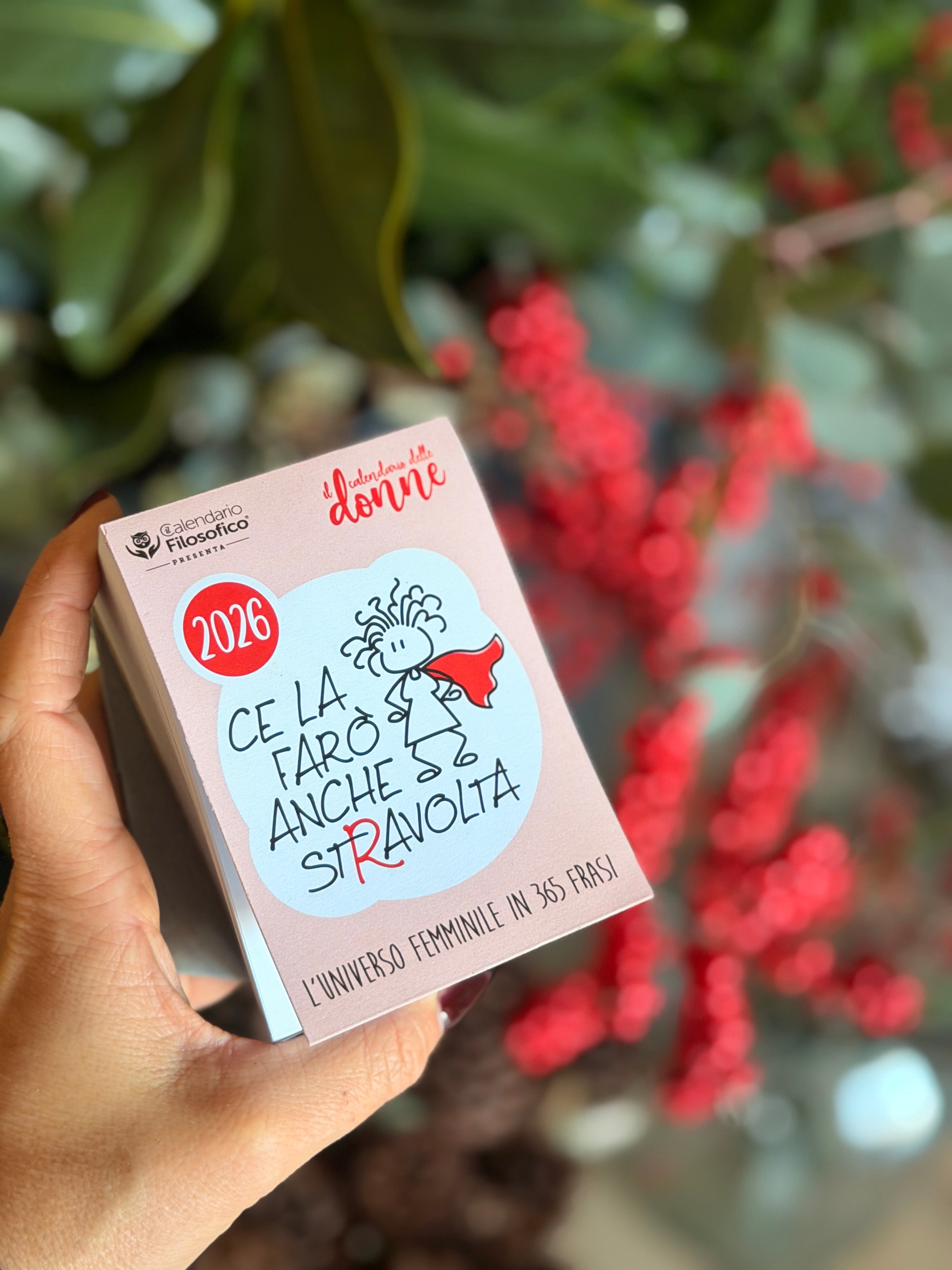 CALENDARIO FILOSOFICO PICCOLO DONNE 75X105