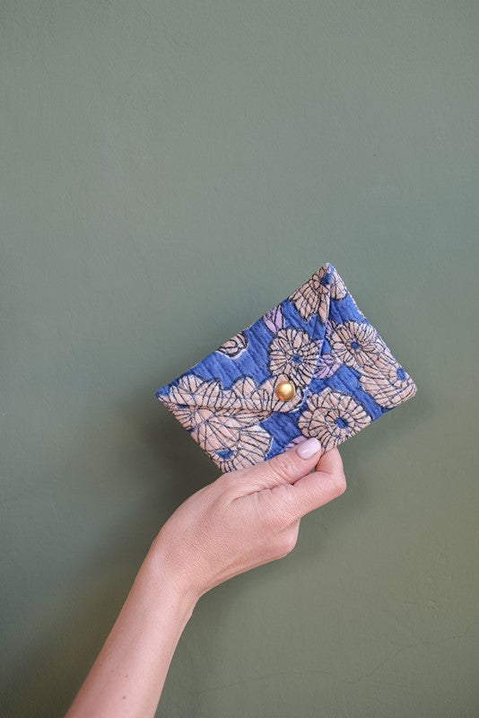 PORTAFOGLIO BLOOM BLUE KLEIN