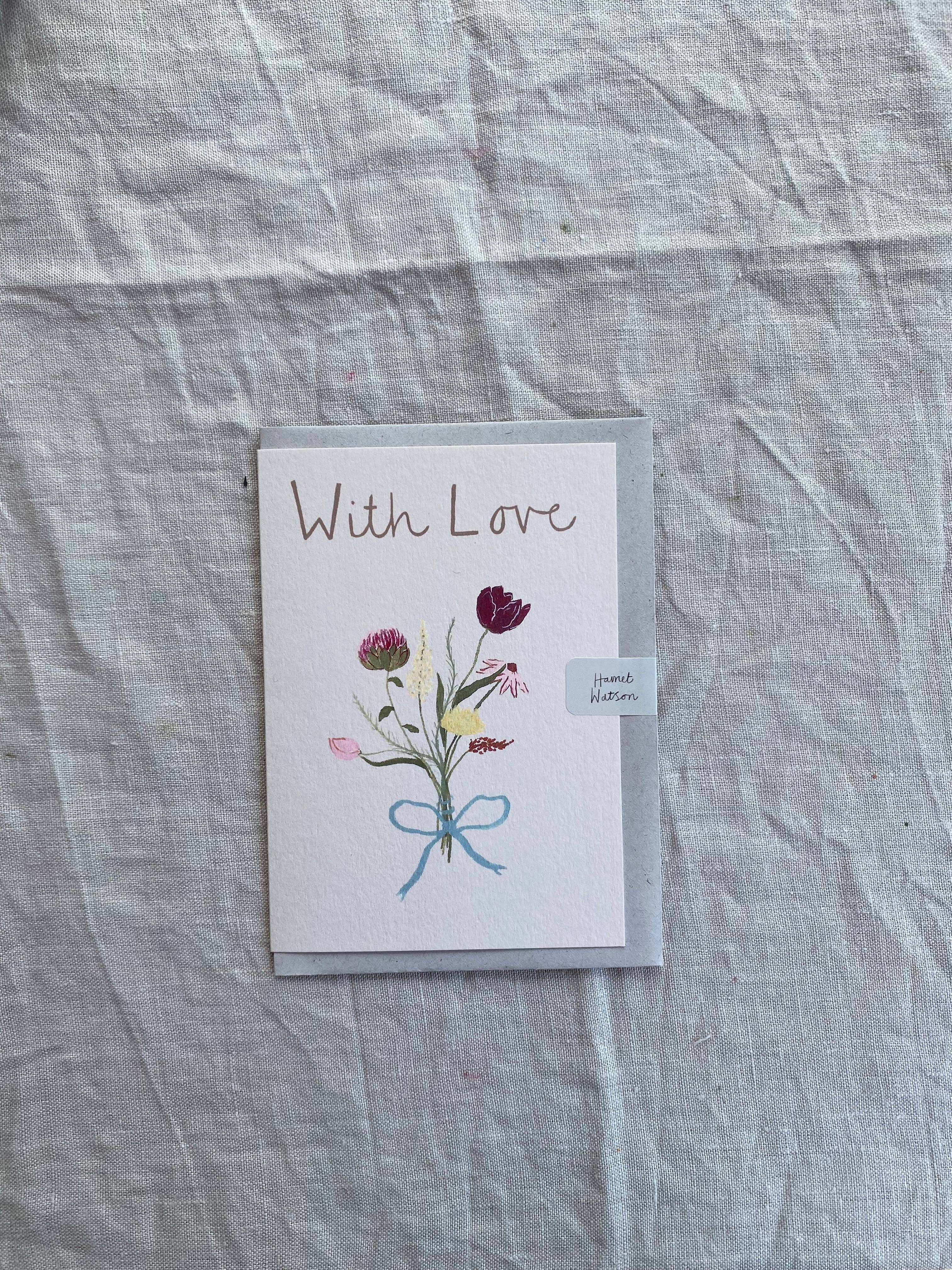 Biglietto "With Love"