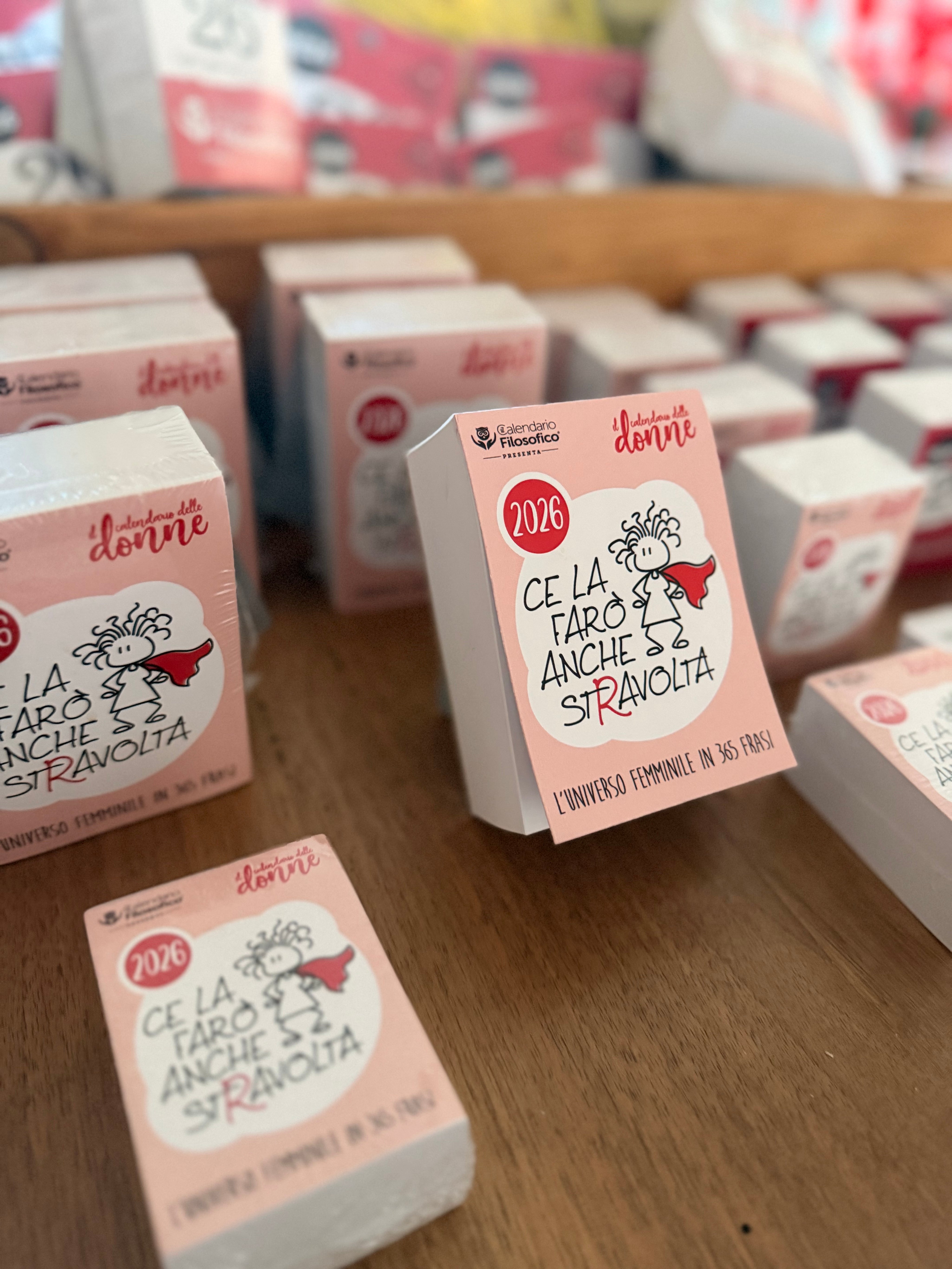 CALENDARIO FILOSOFICO PICCOLO DONNE 75X105