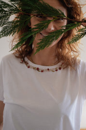 T-SHIRT RICAMI CORONCINA