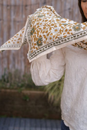 BIG FOULARD LATIKA CUR MACADAMIA
