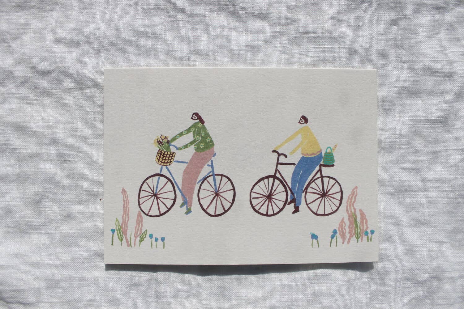 Carta Off on a Bike Ride