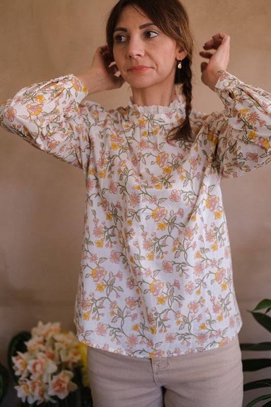 CAMICIA FIORI DI PESCO