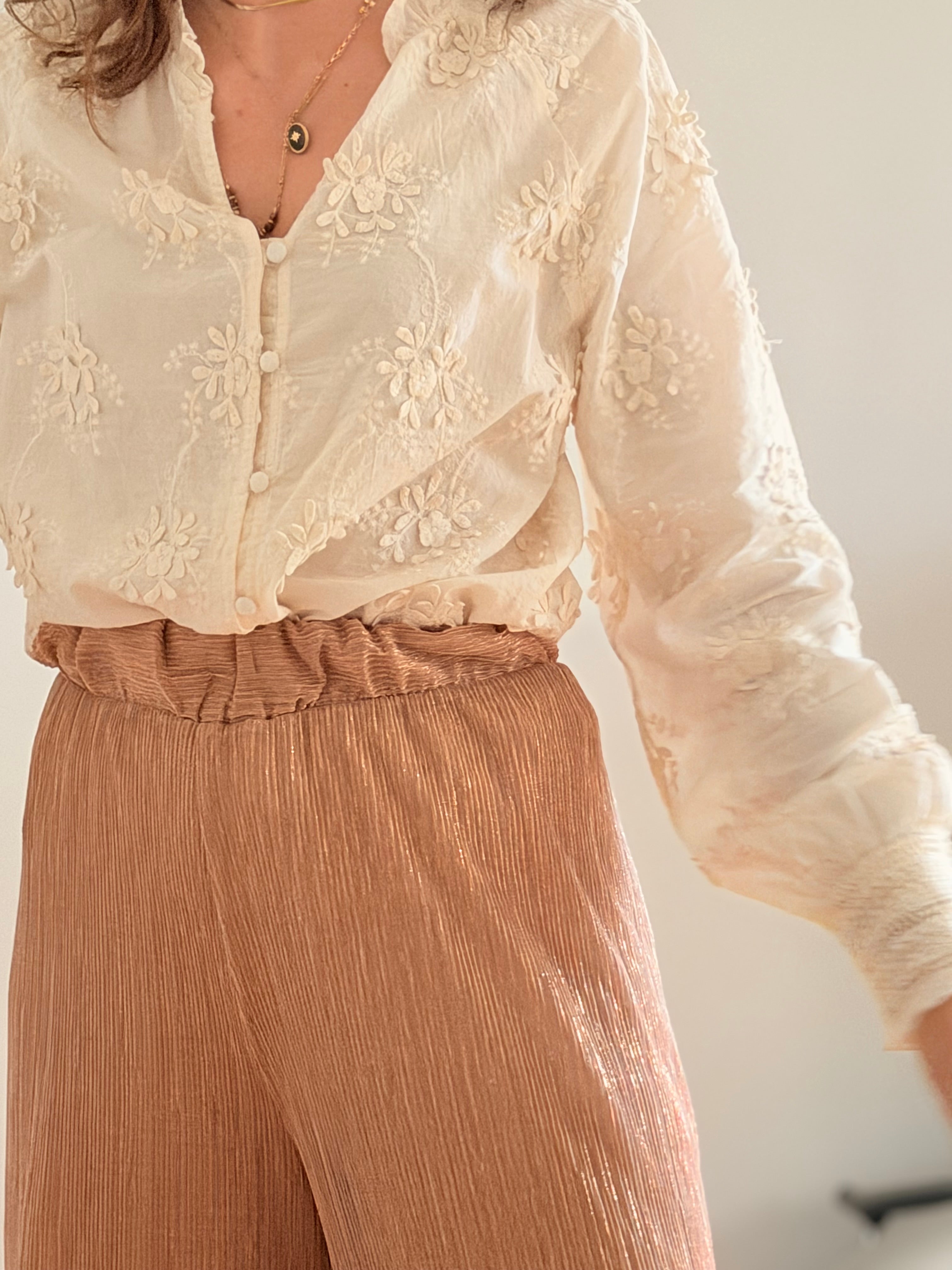 CAMICIA FIORDILATTE PETALOSA