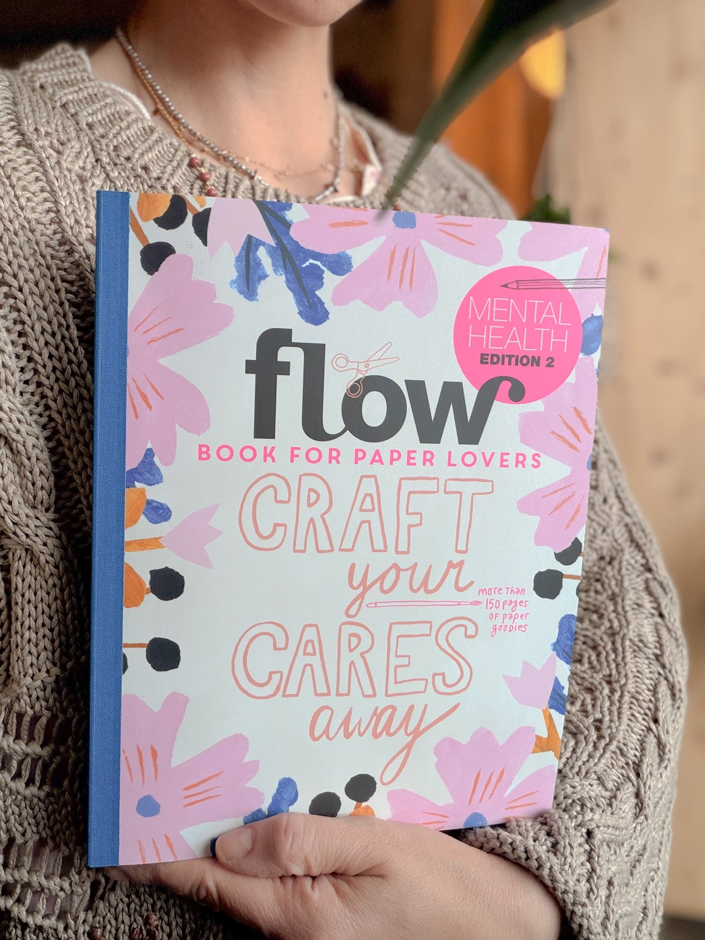 FLOW PAPER BOOK FOR PAPER LOVERS - CRAFT YOUR CARES AWAY - M