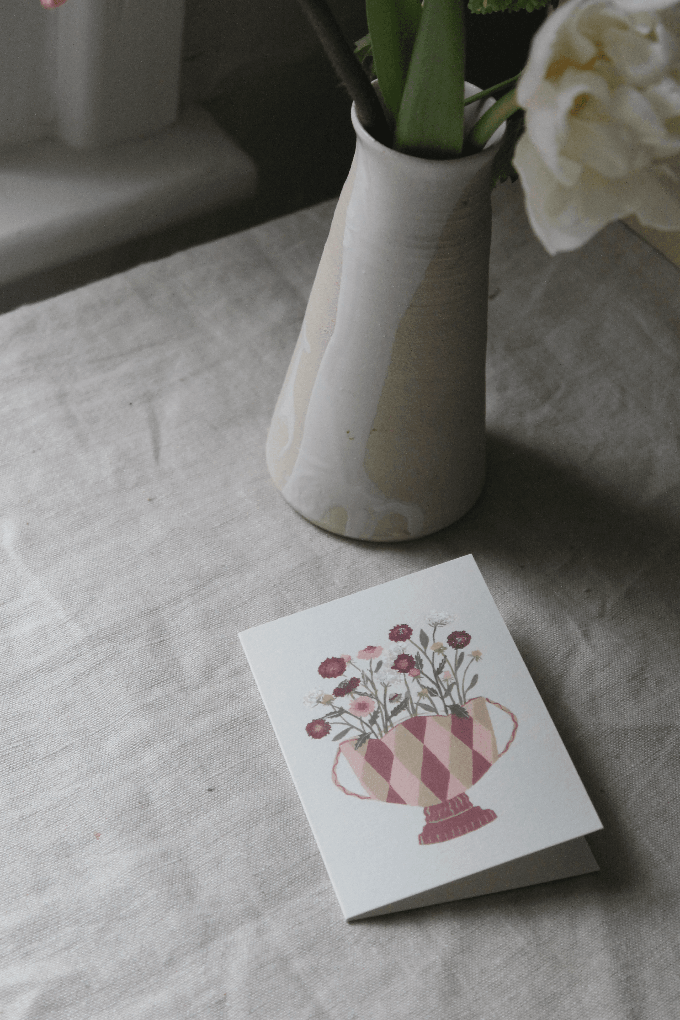 Mini carta Scabiosa