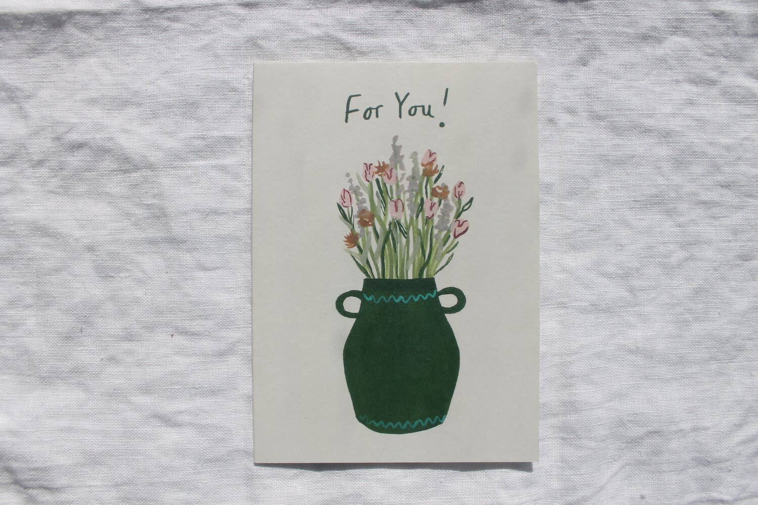 Biglietto Flowers for You