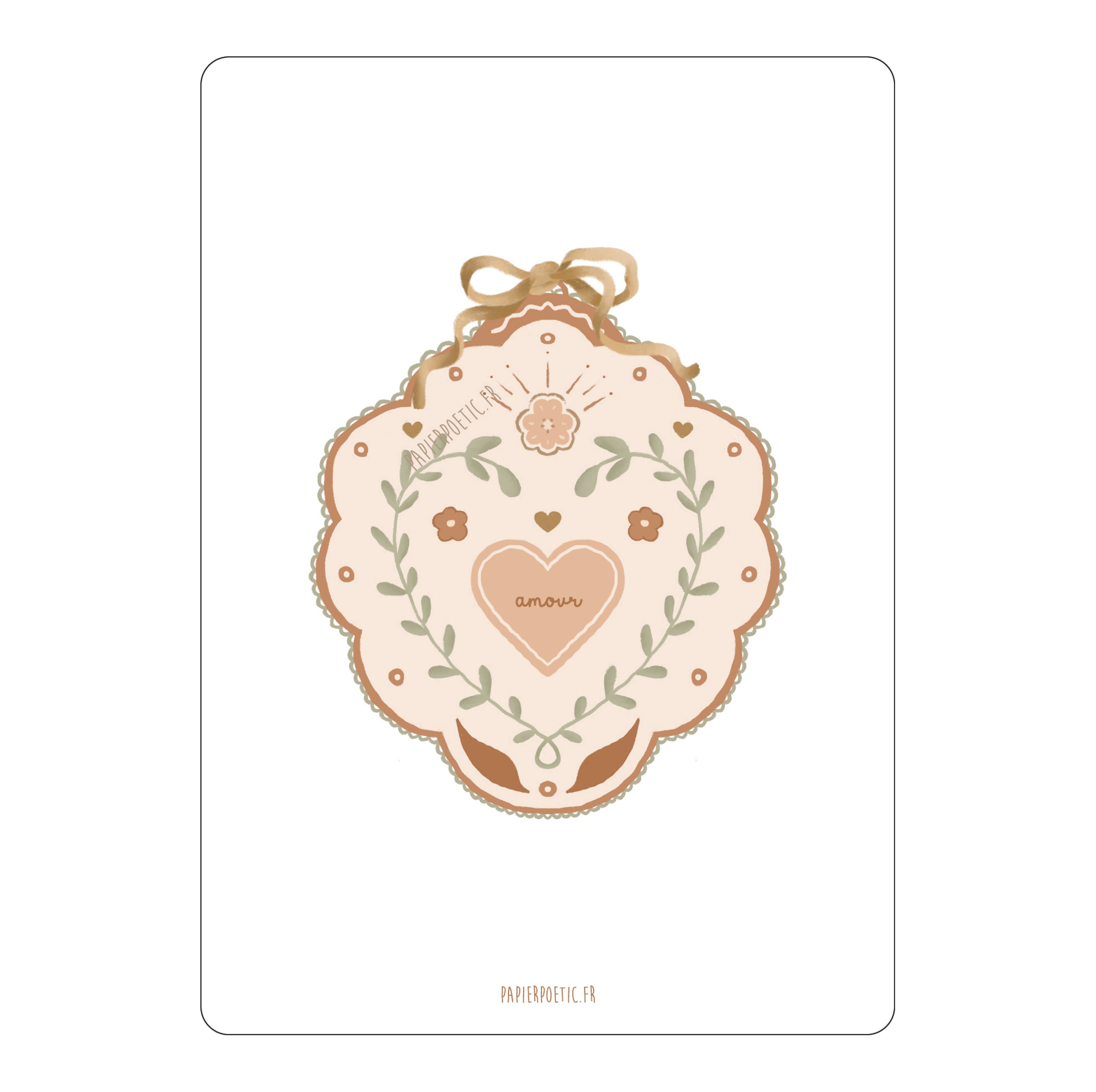 Cartolina / Biglietto « Love »