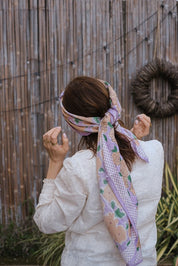 BIG FOULARD LATIKA BLOOM LAVANDE