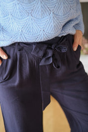 PANTALONI AGNES BLU
