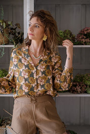 BLOUSE BALAJI - DAHLIA KAKI