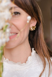 ORECCHINI GINKO LOBO