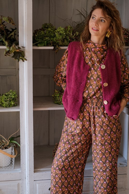 BLOUSE BHUMINE - SIROCCO EUCALYPTUS