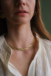 COLLANA SNAKE INTRECCIO