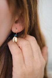 ORECCHINI NINFEA AD ANELLA