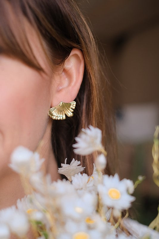 ORECCHINI GINKO LOBO