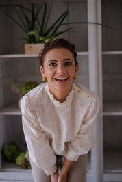 CAMICIA RICAMO FIORDILATTE