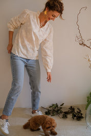 CAMICIA FLOWERLATTE