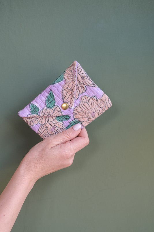 PORTAFOGLIO BLOOM LAVANDE