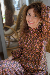 BLOUSE BHUMINE - SIROCCO EUCALYPTUS