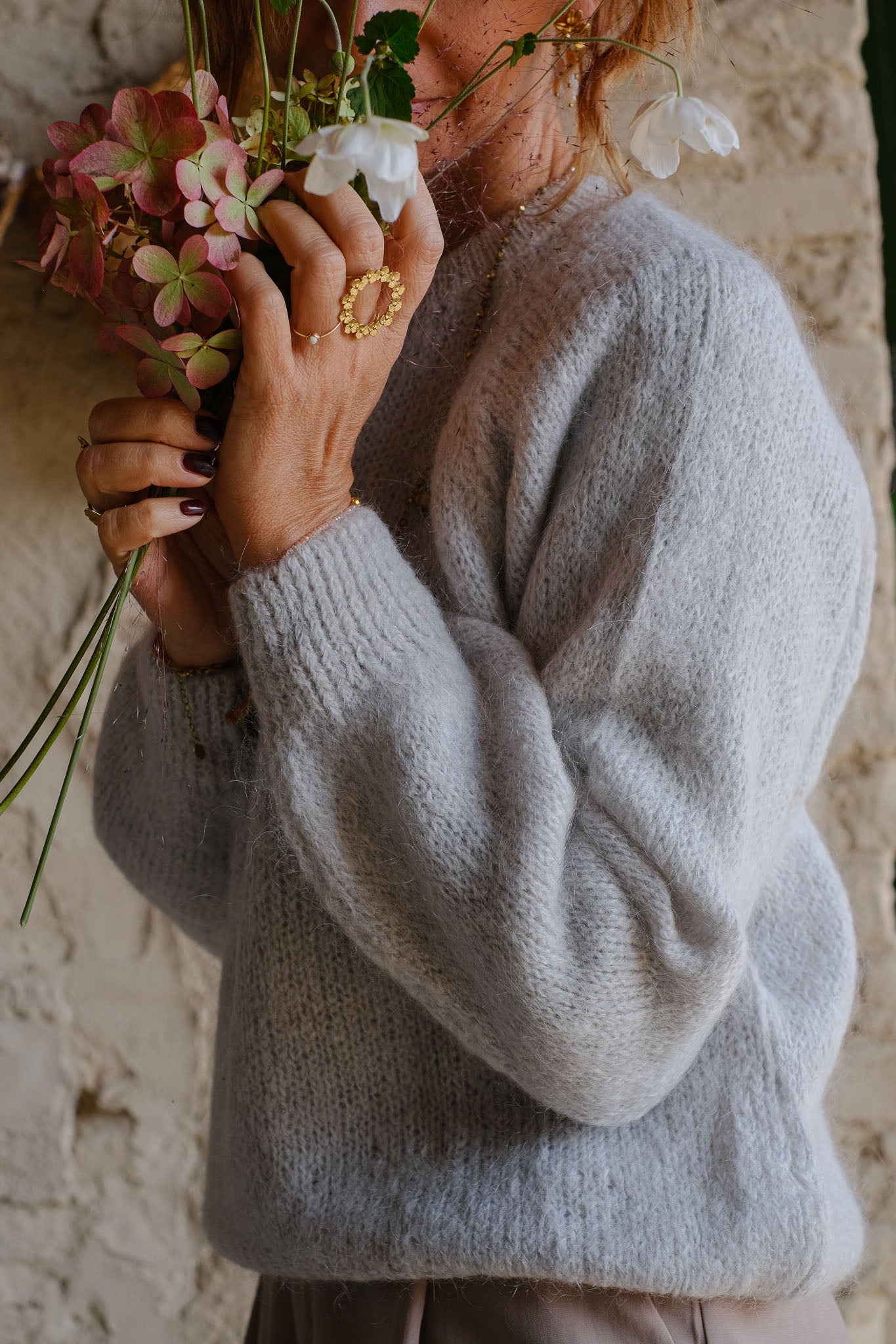 MAGLIA 40MOHAIR GREY
