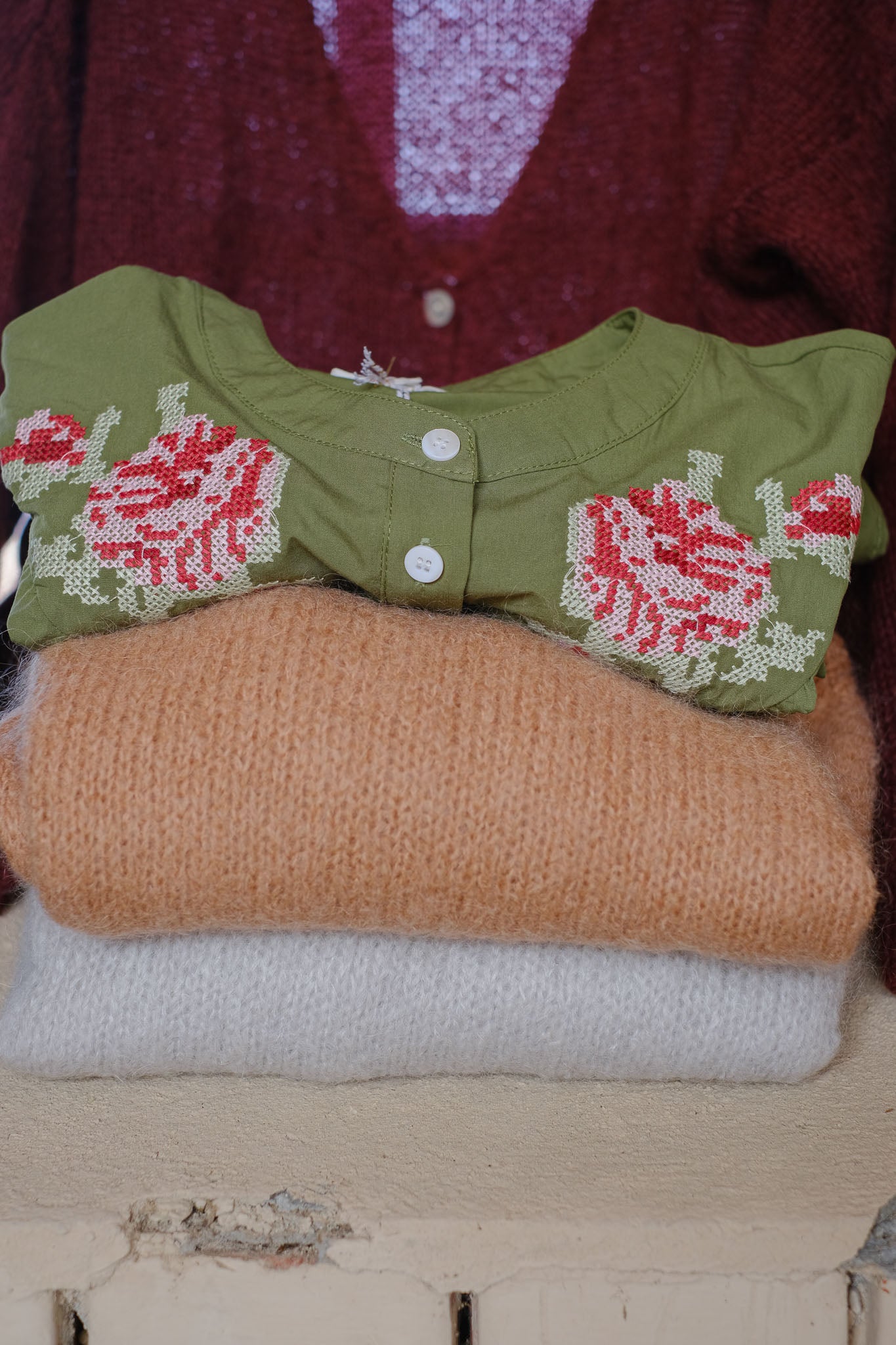 MAGLIA 40MOHAIR CAMEL