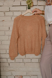 MAGLIA 40MOHAIR CAMEL