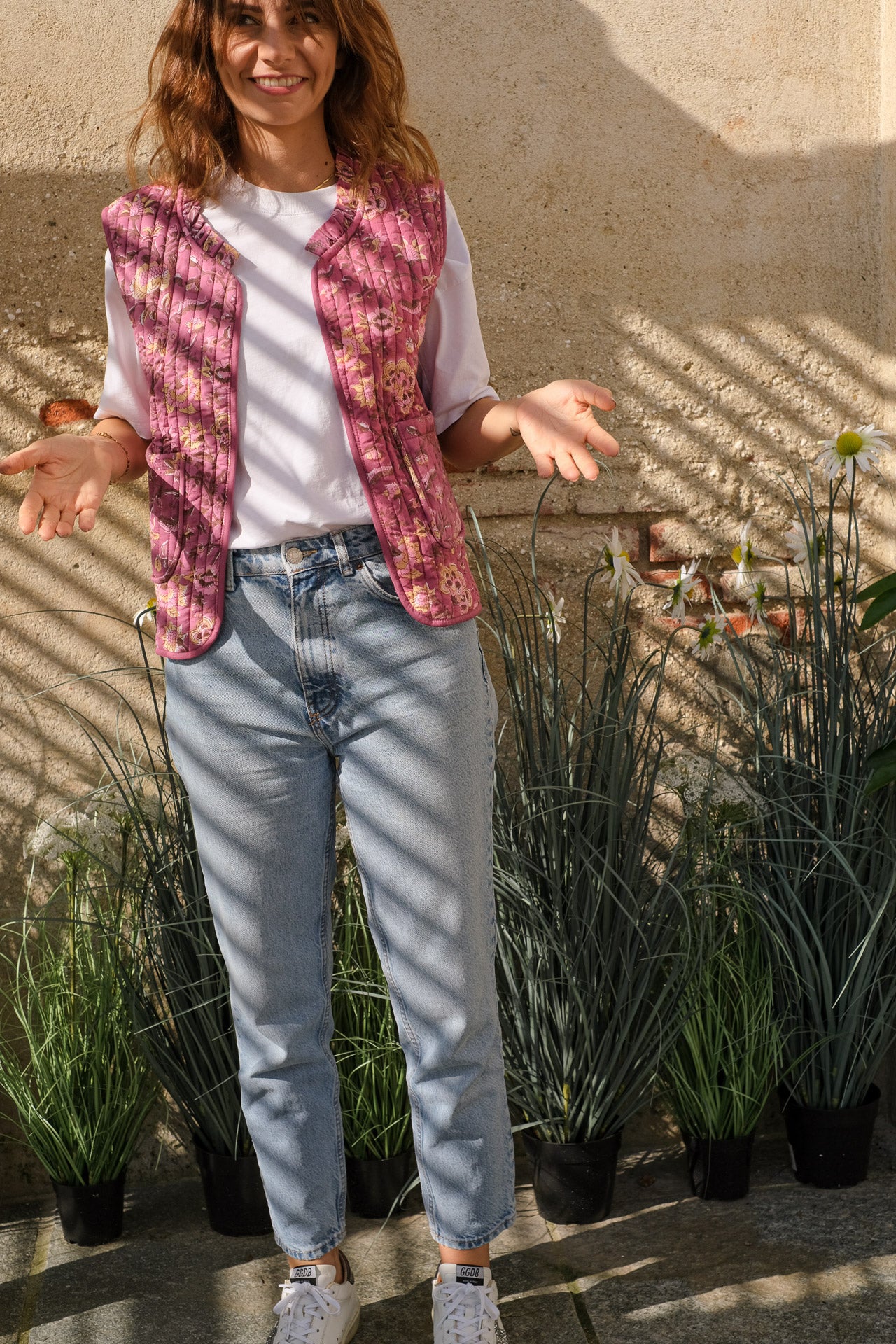 GILET MATELASSÉE  CASSIS