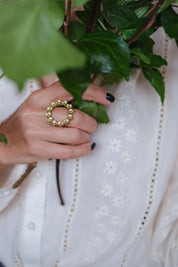 ANELLO CORONA DI FIORI