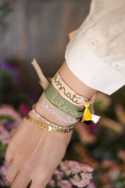 BRACCIALE RICAMATO AMATI