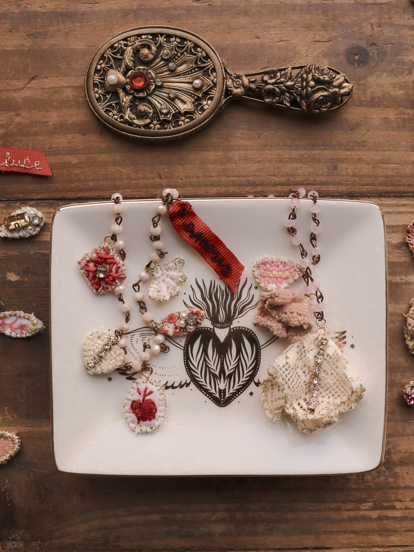 COLLANA ROSARIO GARDEN AMULETO