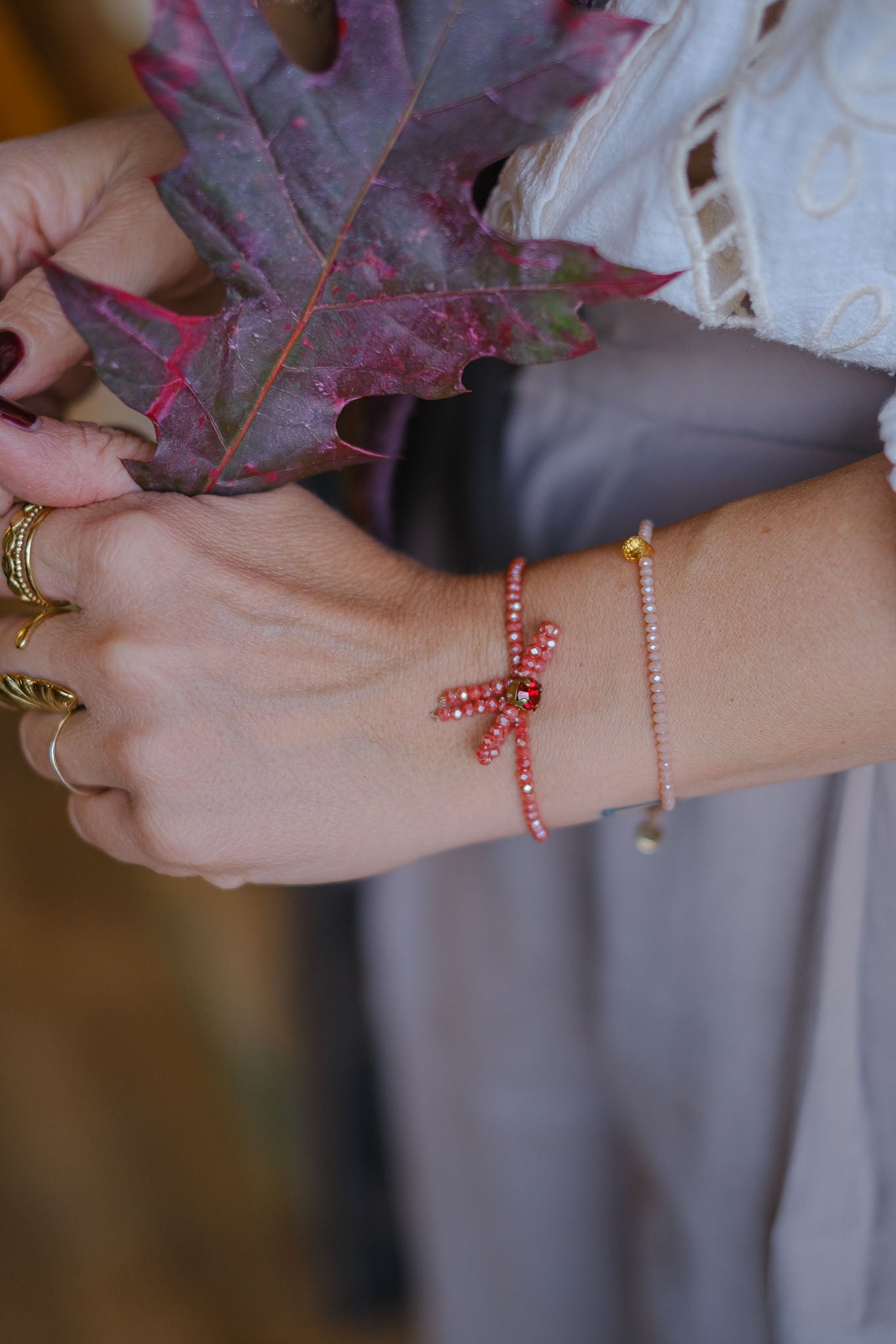 BRACCIALE FIOCCO CRISTALLI