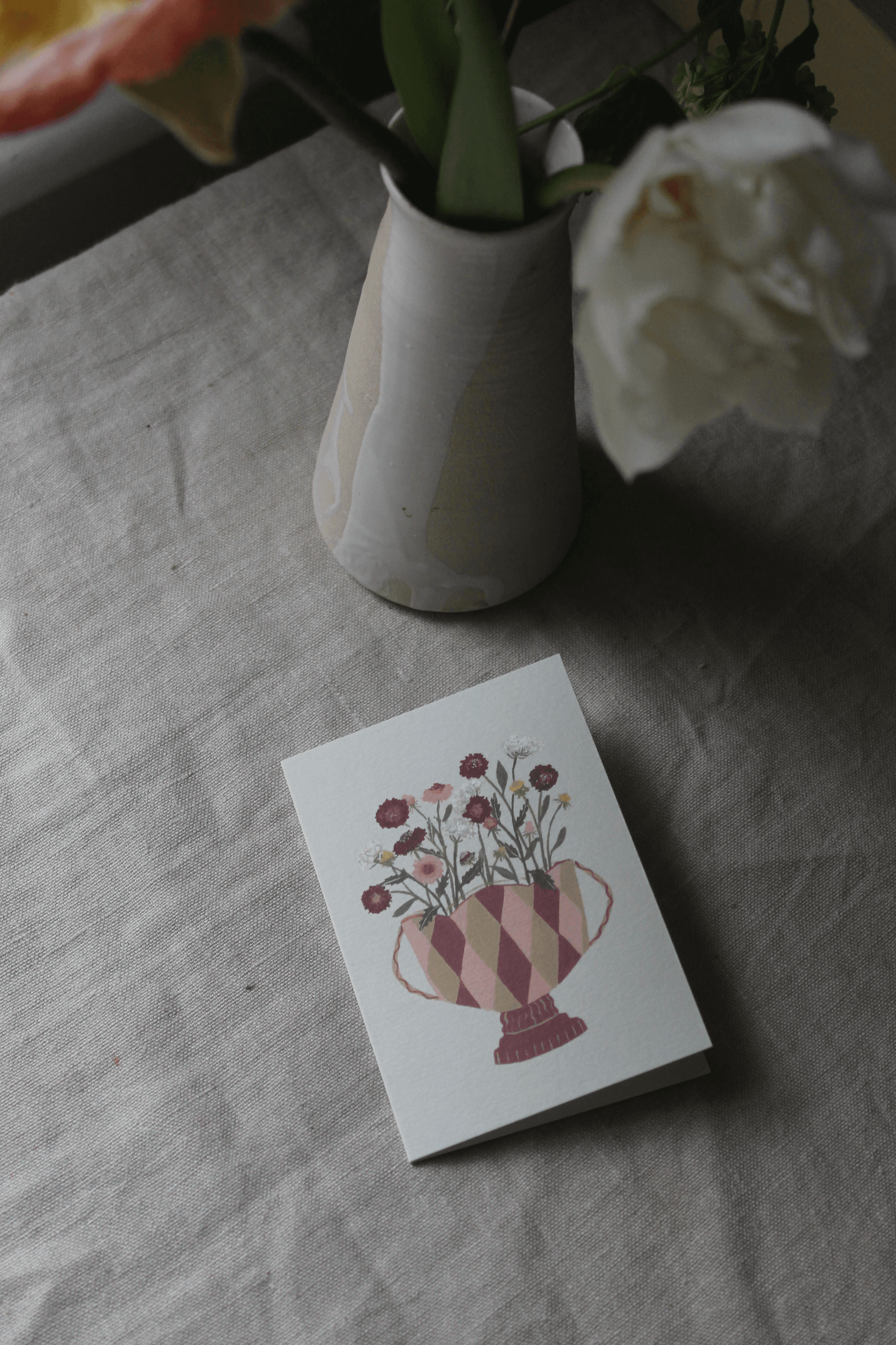 Mini carta Scabiosa