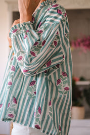 CAMICIA JUNE VERDE ACQUA BEAULIEU