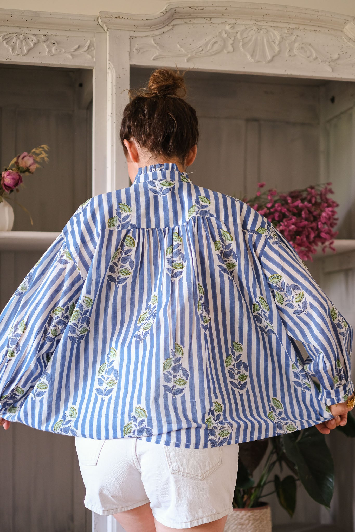CAMICIA JUNE BLU BEAULIEU