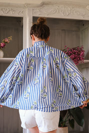CAMICIA JUNE BLU BEAULIEU