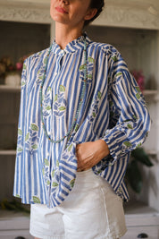 CAMICIA JUNE BLU BEAULIEU