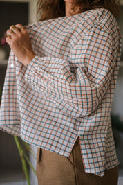 CAMICIA JULIET TURCHESE TERRA CROISETTE