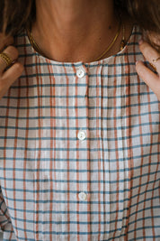 CAMICIA JULIET TURCHESE TERRA CROISETTE