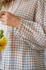 CAMICIA JULIET TURCHESE TERRA CROISETTE