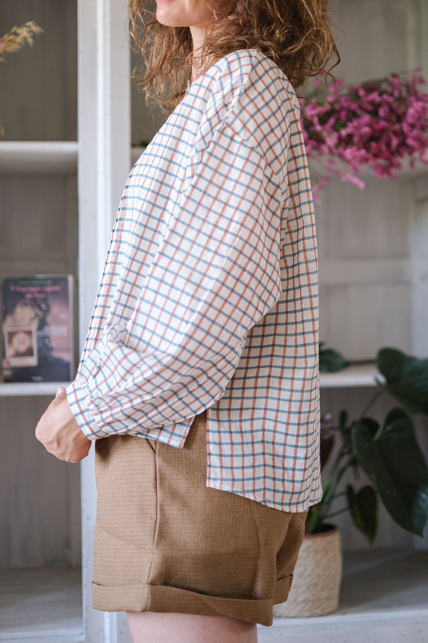 CAMICIA JULIET TURCHESE TERRA CROISETTE