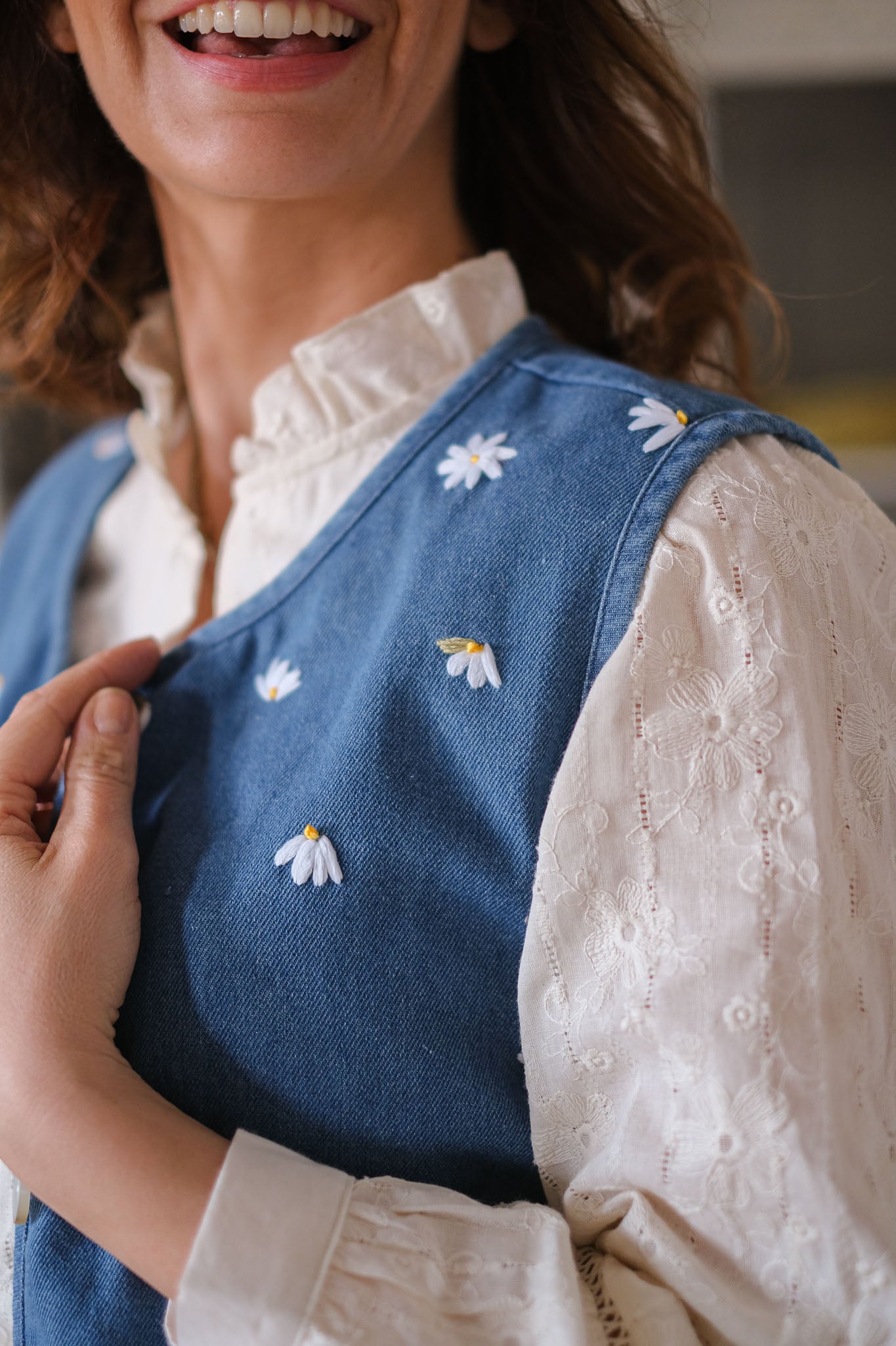 GILET JEANS MARGHE